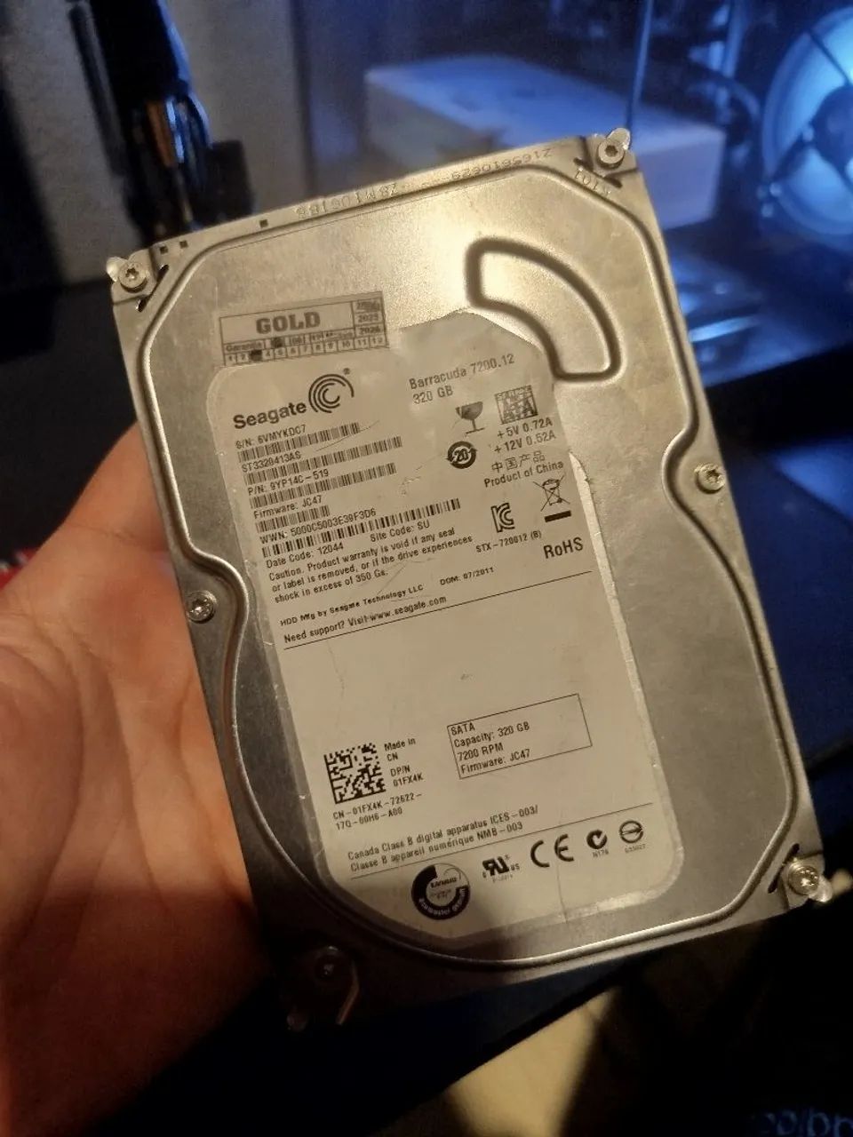 HD 300Gb com DEFEITO 