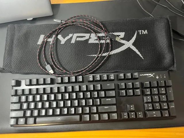 Teclado Mecânico Gamer HyperX Alloy + Capa Protetora Original - Foto 5