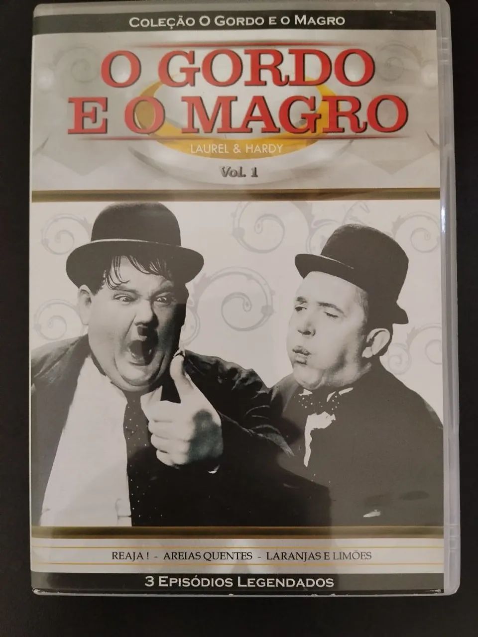 6 dvds O gordo e o magro ( legendado )