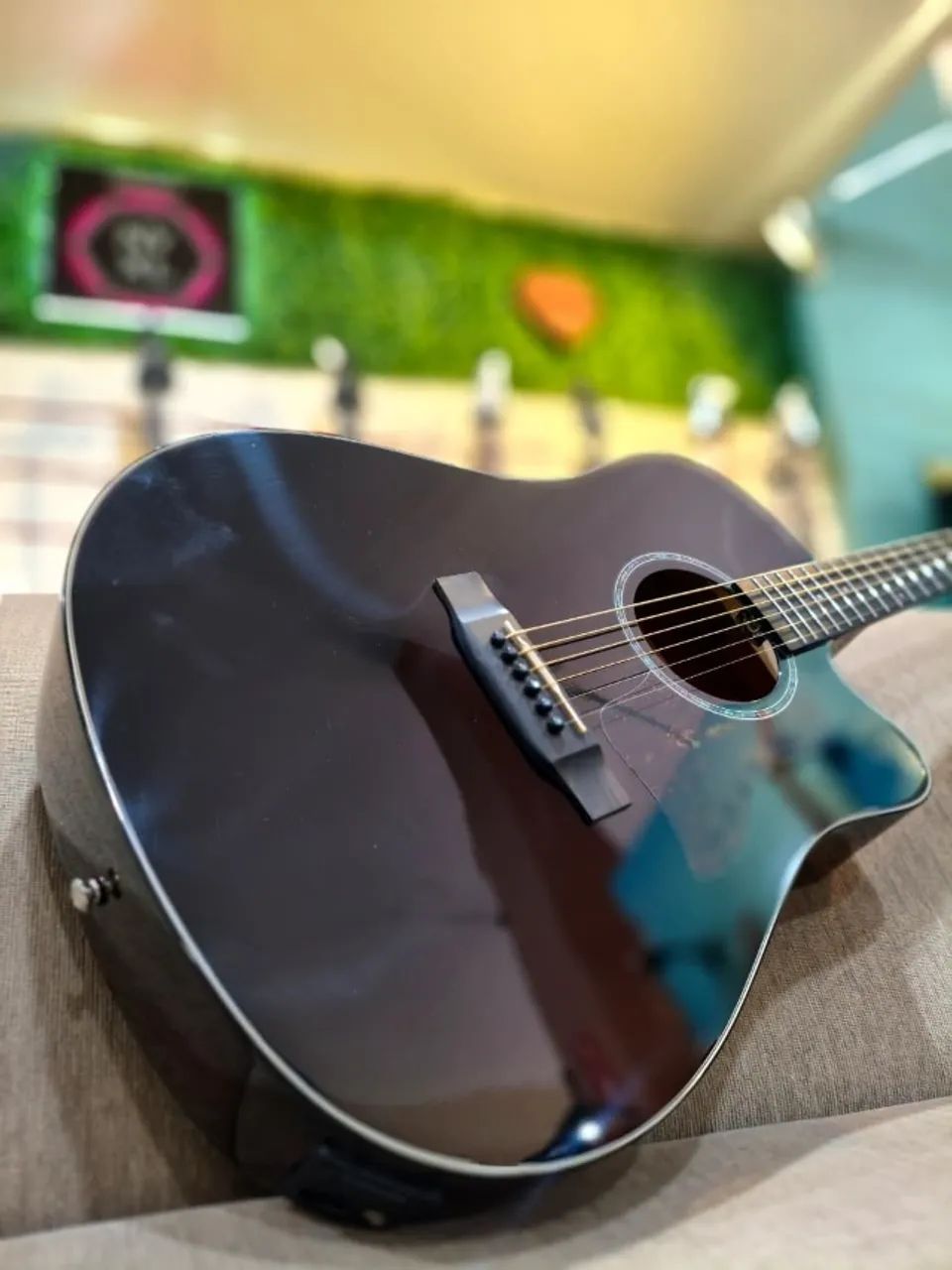 Violão Elétrico Aço Giannini Dreadnought GDC Performance Plus (NOVO!) - Foto 4