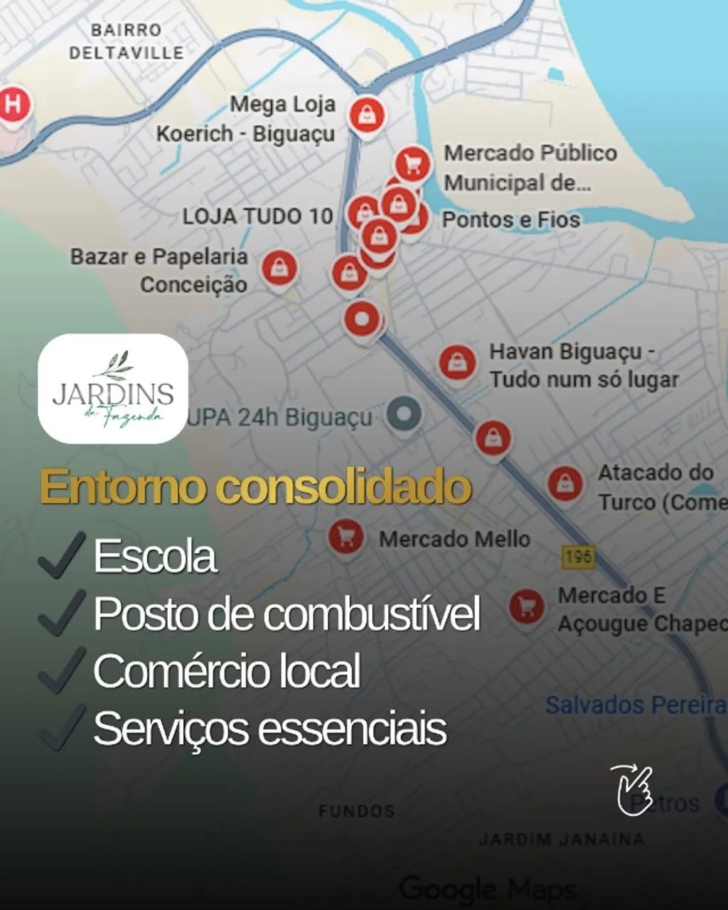 Terreno Comercial 758 m² em Biguaçu - SC | Próximo à BR-101 - Foto 2