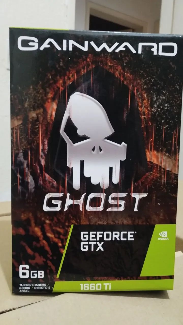 Placa de Vídeo GTX 1660 Ti