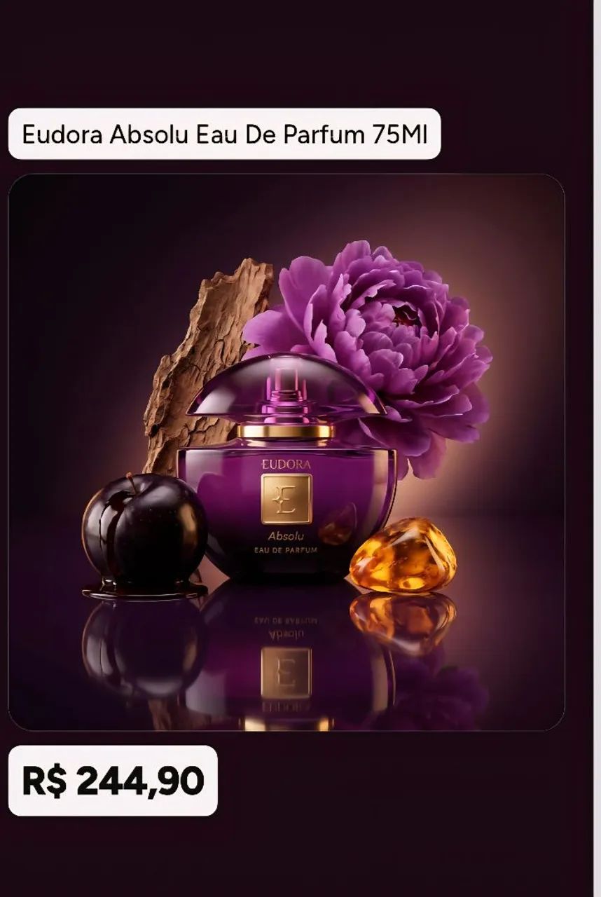 Eudora Absolu EAU De Parfum Lançamento  - Foto 3