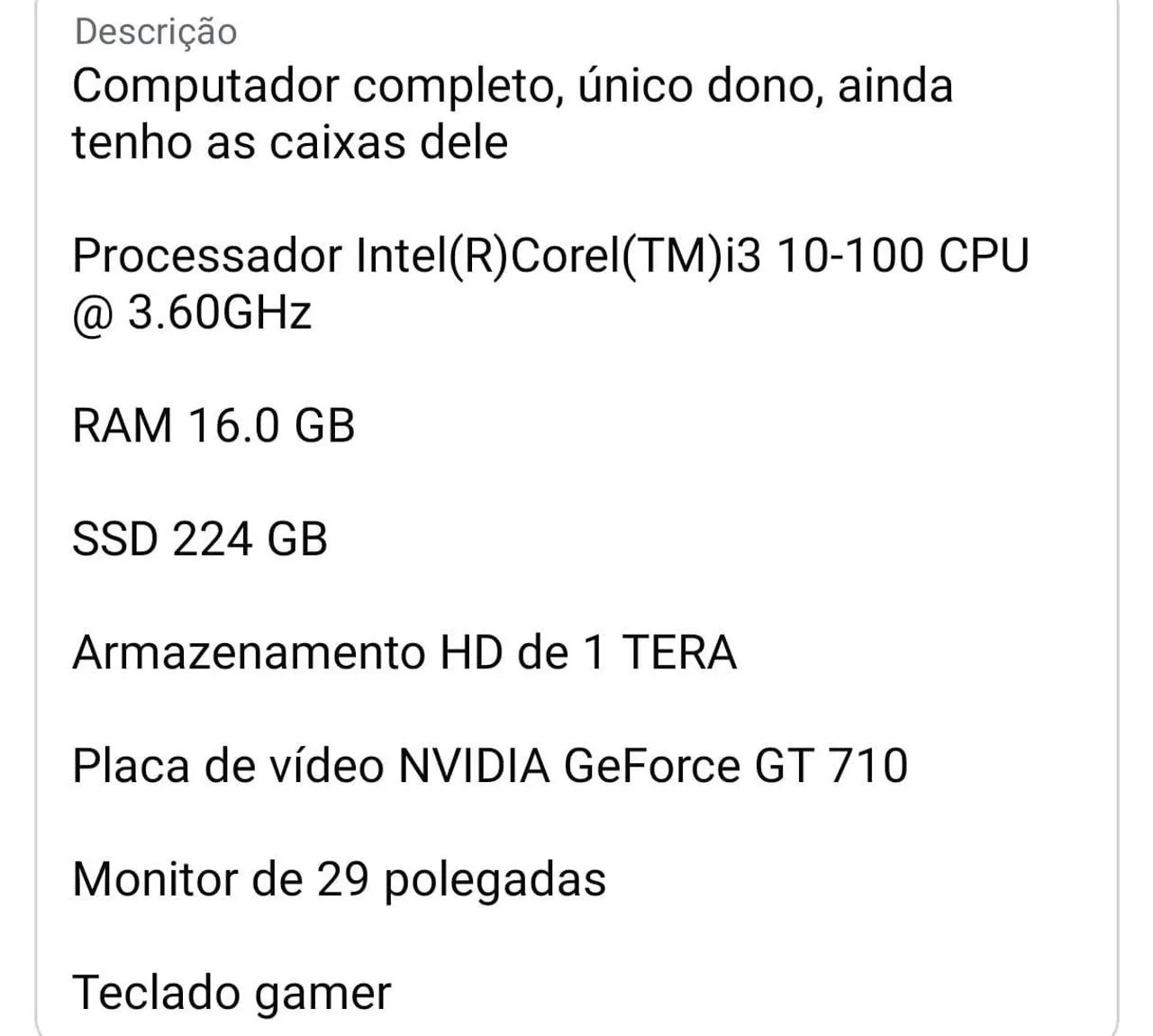 Pc completo, monitor, teclado, mause, CPU. - Foto 3