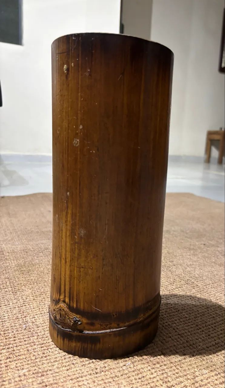 vaso de bambu envernizado  - Foto 4