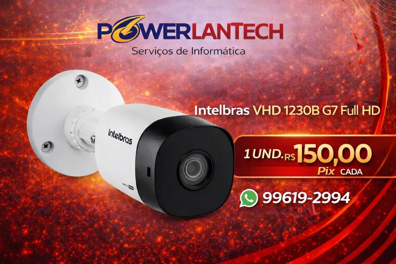 Câmera Intelbras VHD 1230B G7 Full HD