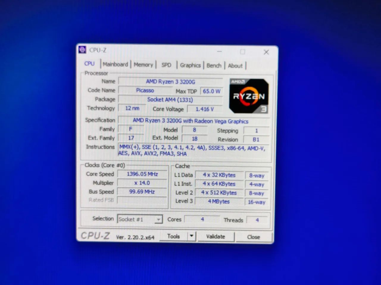 Processador AMD Ryzen 3 3200G  - Foto 2