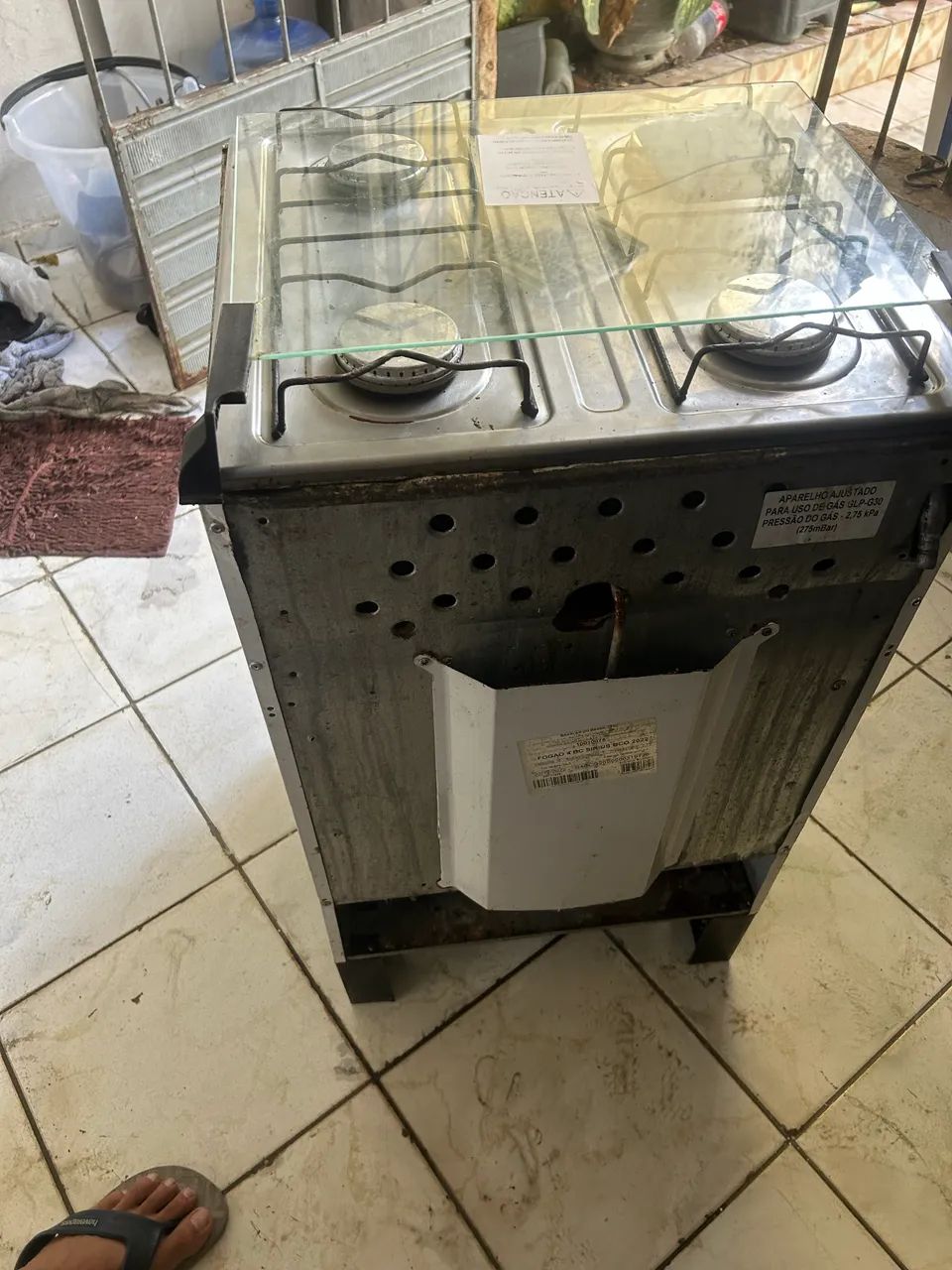 Fogão 4 bocas e forno (frete grátis) - Foto 2