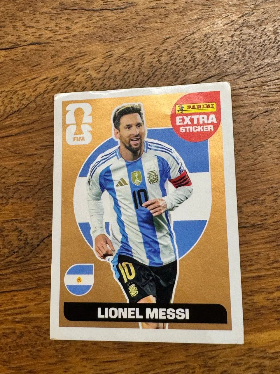 メッシPanini 2020 Preimpreso Auto serie 10 Figurinha extra raridade bronze do Lionel Messi - Hobbies e