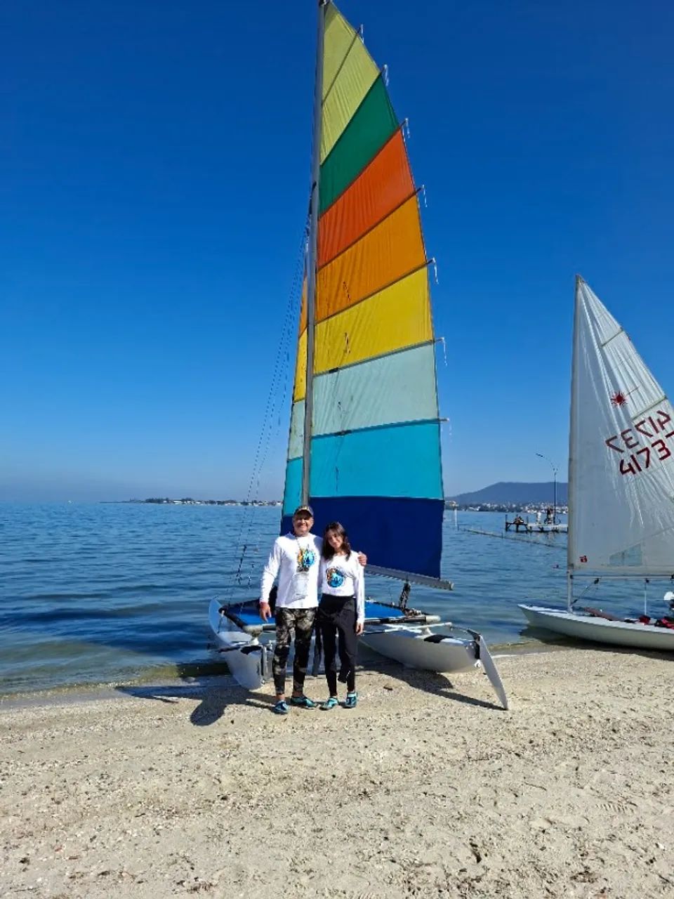 Hobie Cat 16 velejando - Foto 2