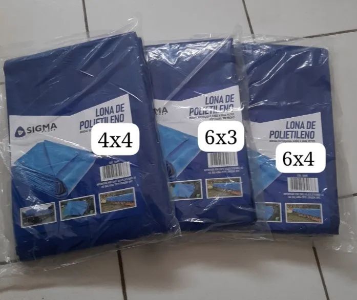 Polyethylene Tarpaulins 4x4, 6x3, 6x4