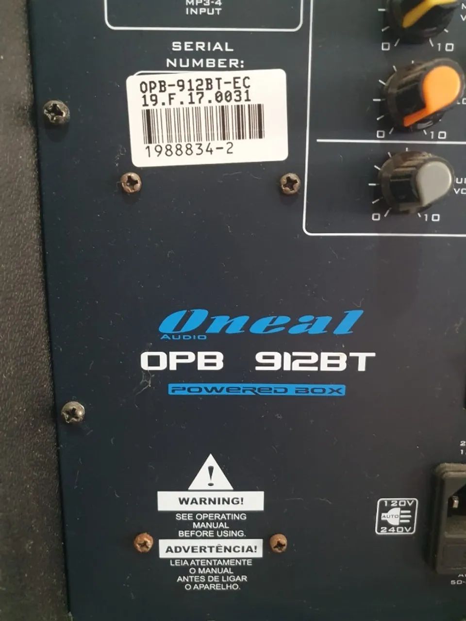 Caixa de som Oneal + Tripé Oneal - Foto 2