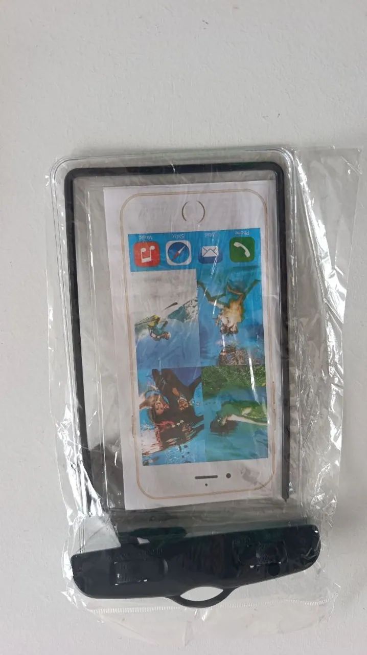 Protetor de chuva para celular 