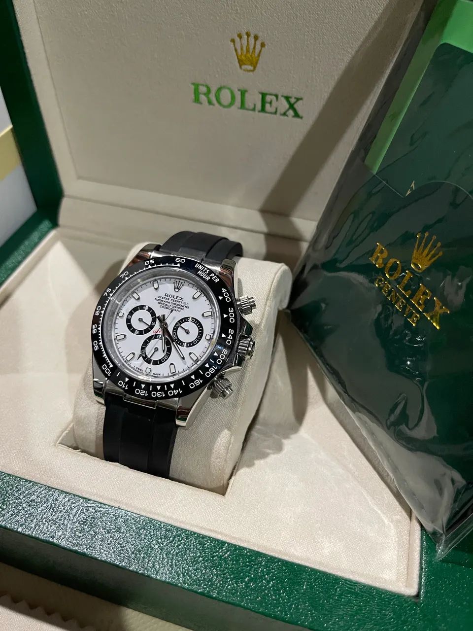 Rolex Daytona Panda Automático linha premium AAA +