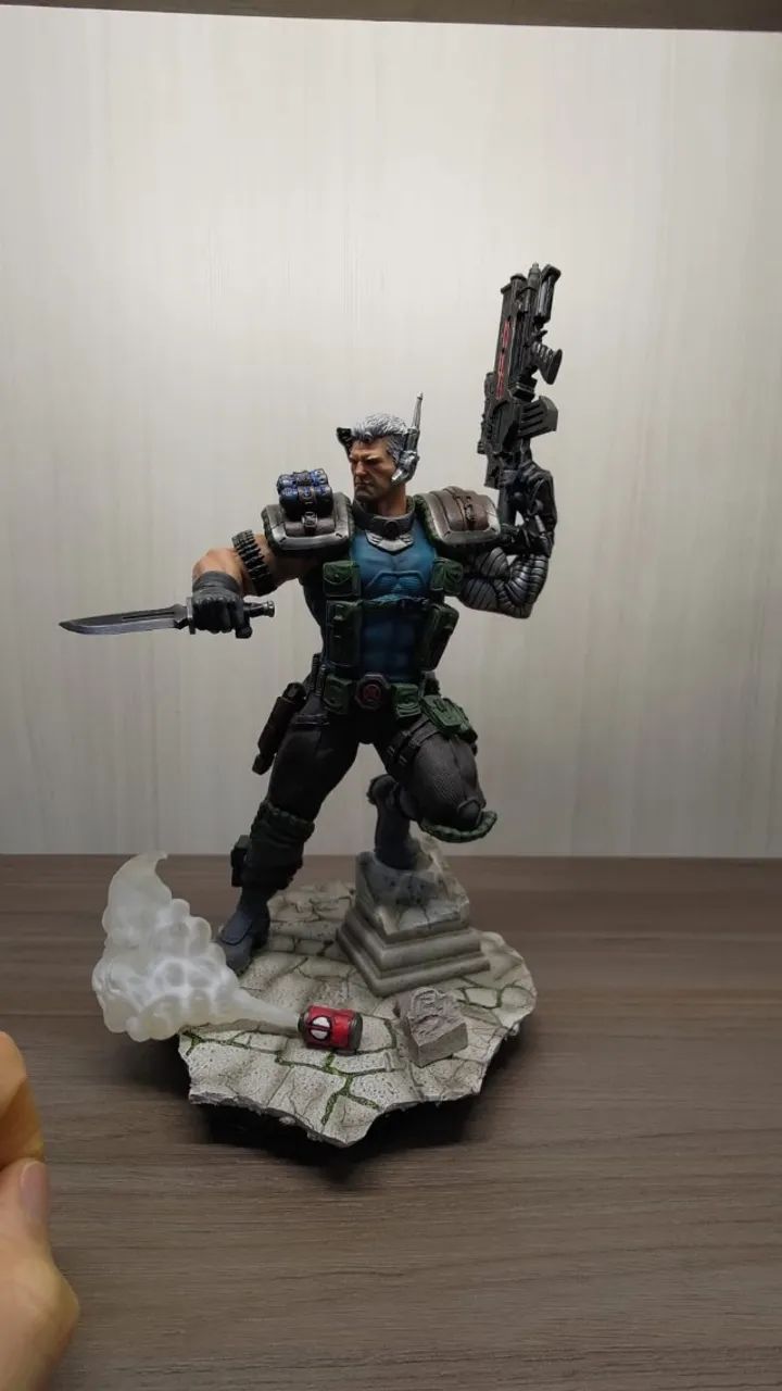 Cable - X-men - Iron Studios - Art Scale 1/10 - Foto 4