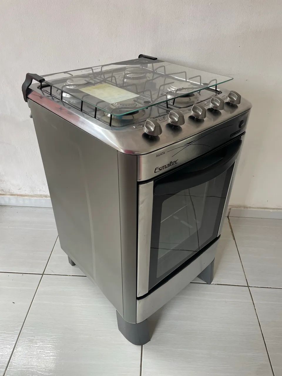 Fogão esmaltec inox ( FAÇO ENTREGA ) - Foto 2