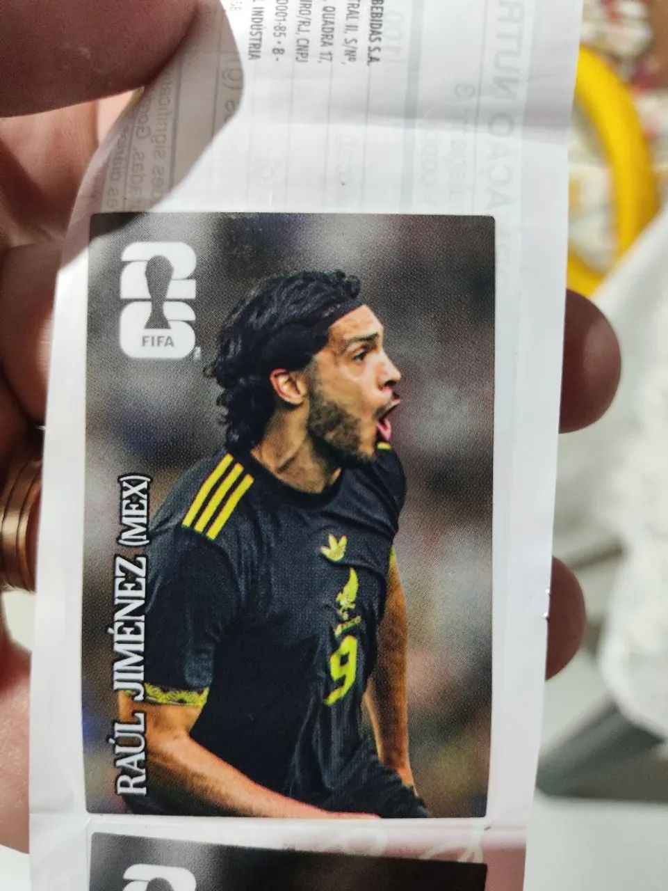 Figurinha da copa