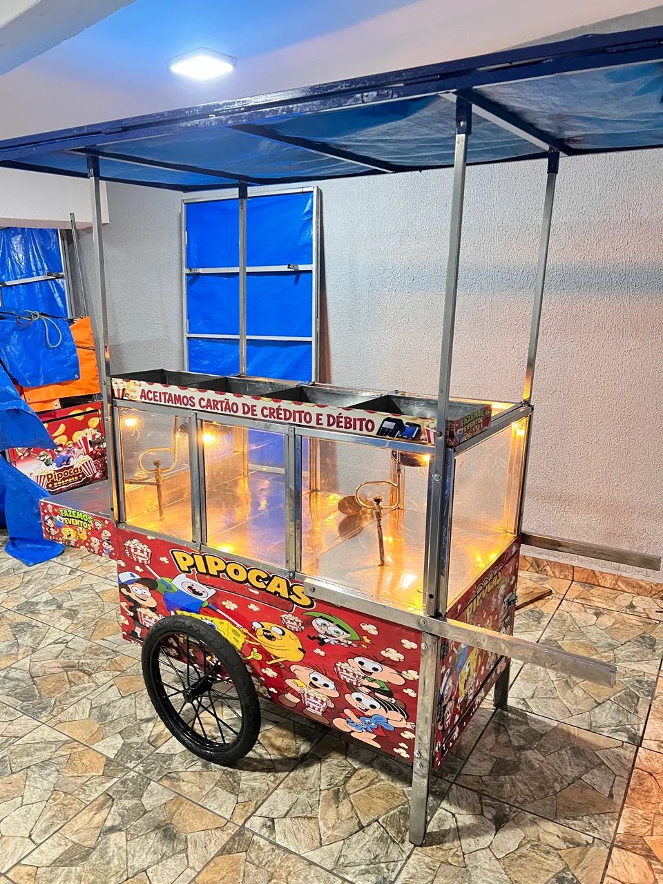 Carrinho de pipoca 
