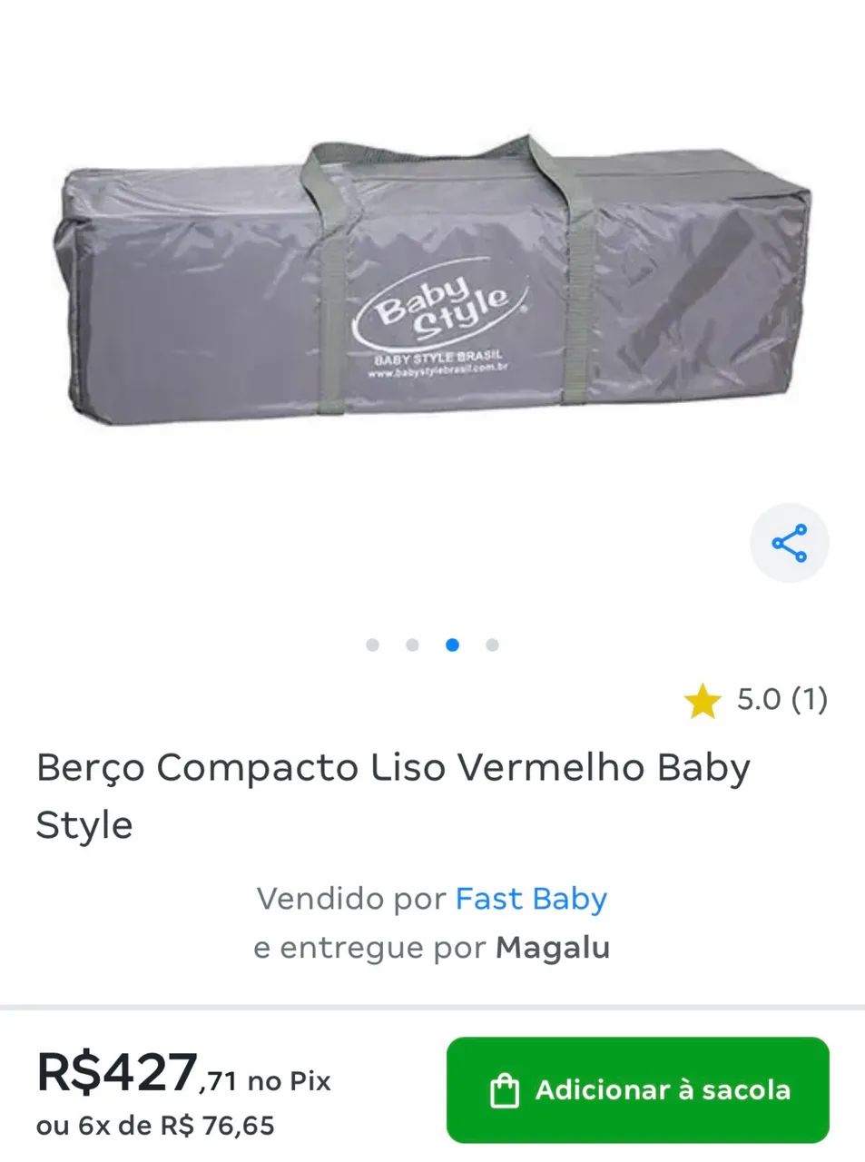 Berço portátil 