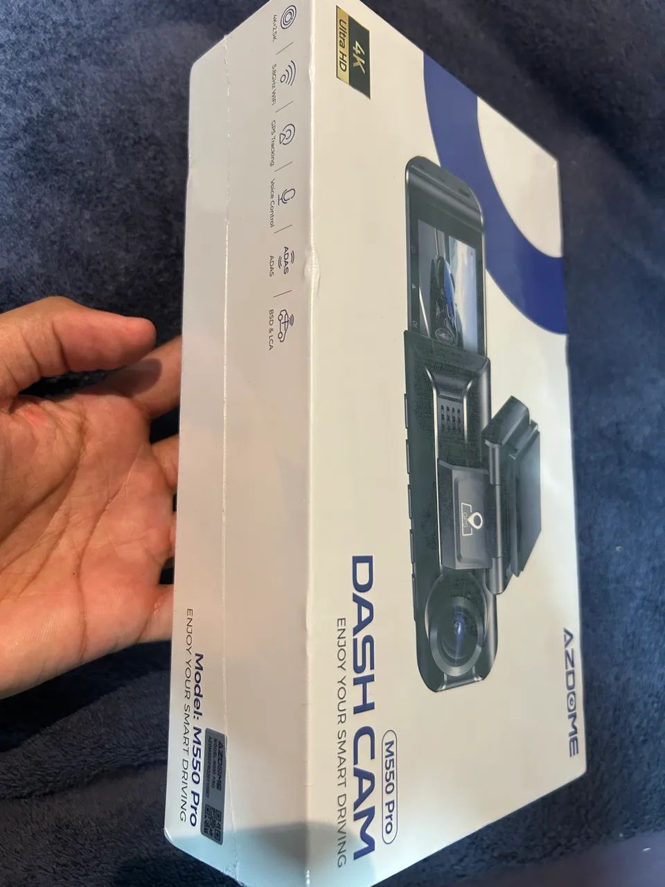 Câmera Azdome Dual M550 Lacrada - Câmeras e Filmadoras