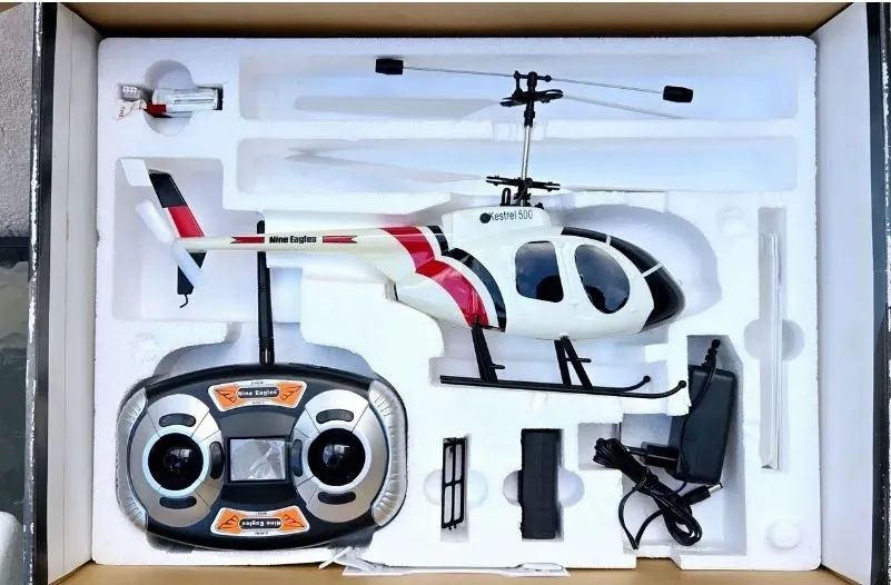 Helicóptero controle remoto nine Eagle 4 canais coaxial - Foto 3