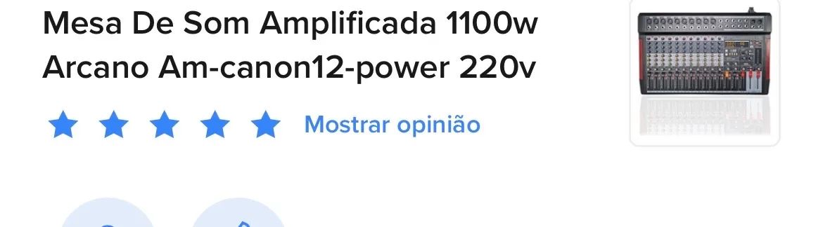 Mesa de som 220w - Foto 4