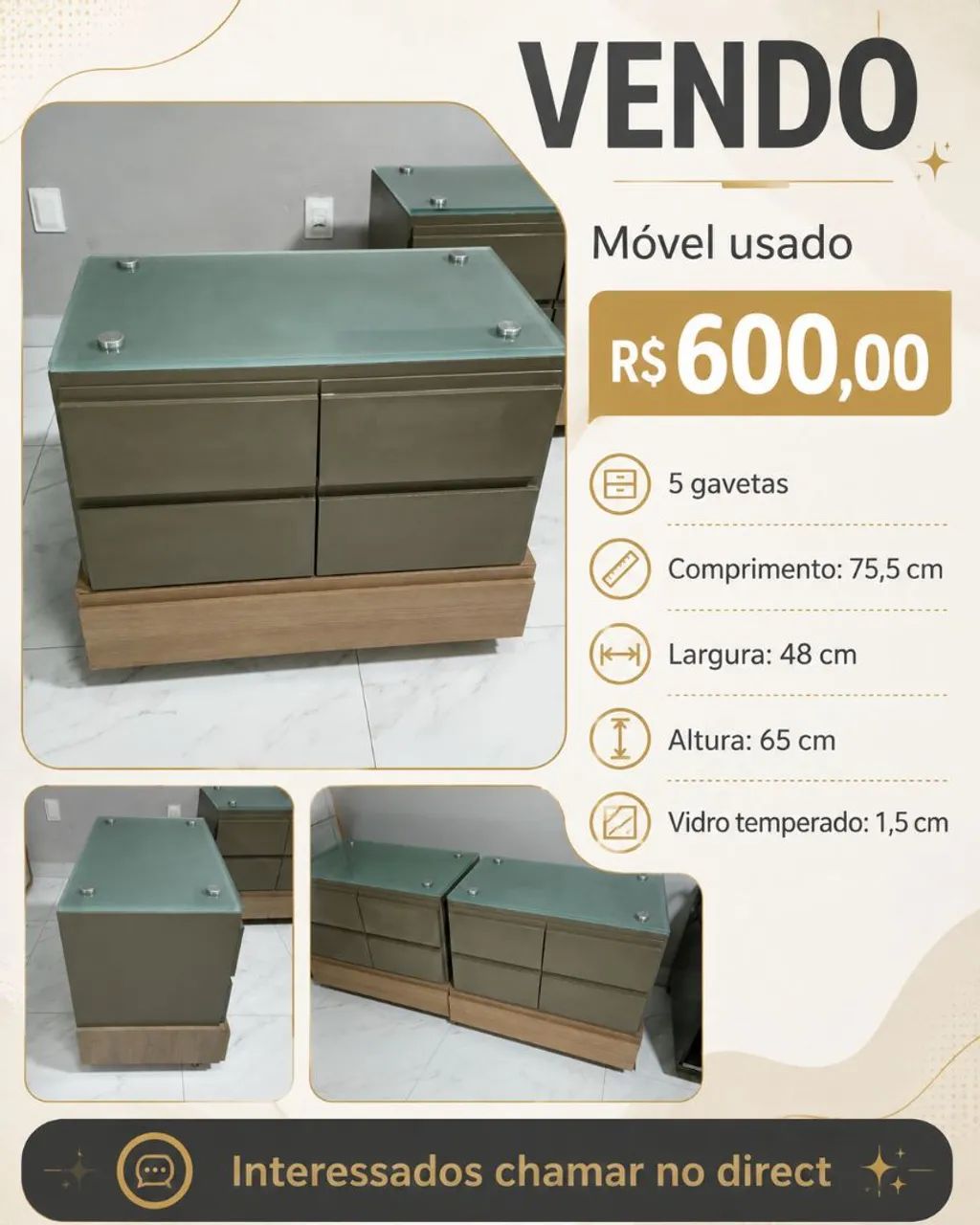 Mesa de cabeceira 