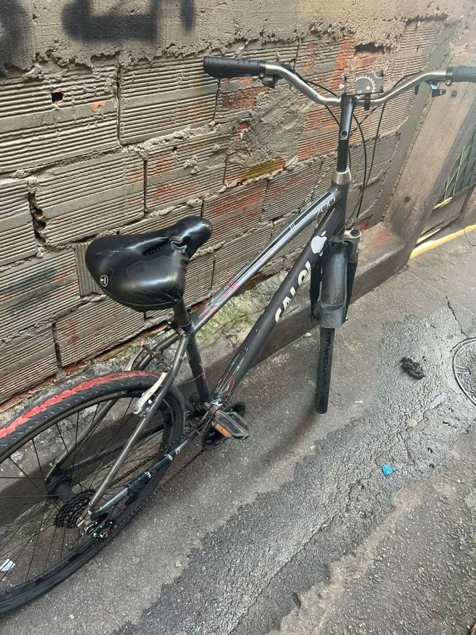 Bicicleta calor 7000 cinza  - Foto 5