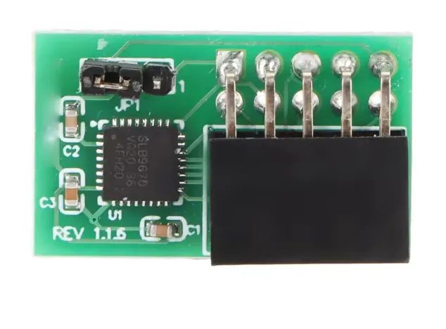 Módulo tpm 2.0 interface spi vertical - 9670 chipset módulo spi de 10 pinos + Adaptador - Foto 2