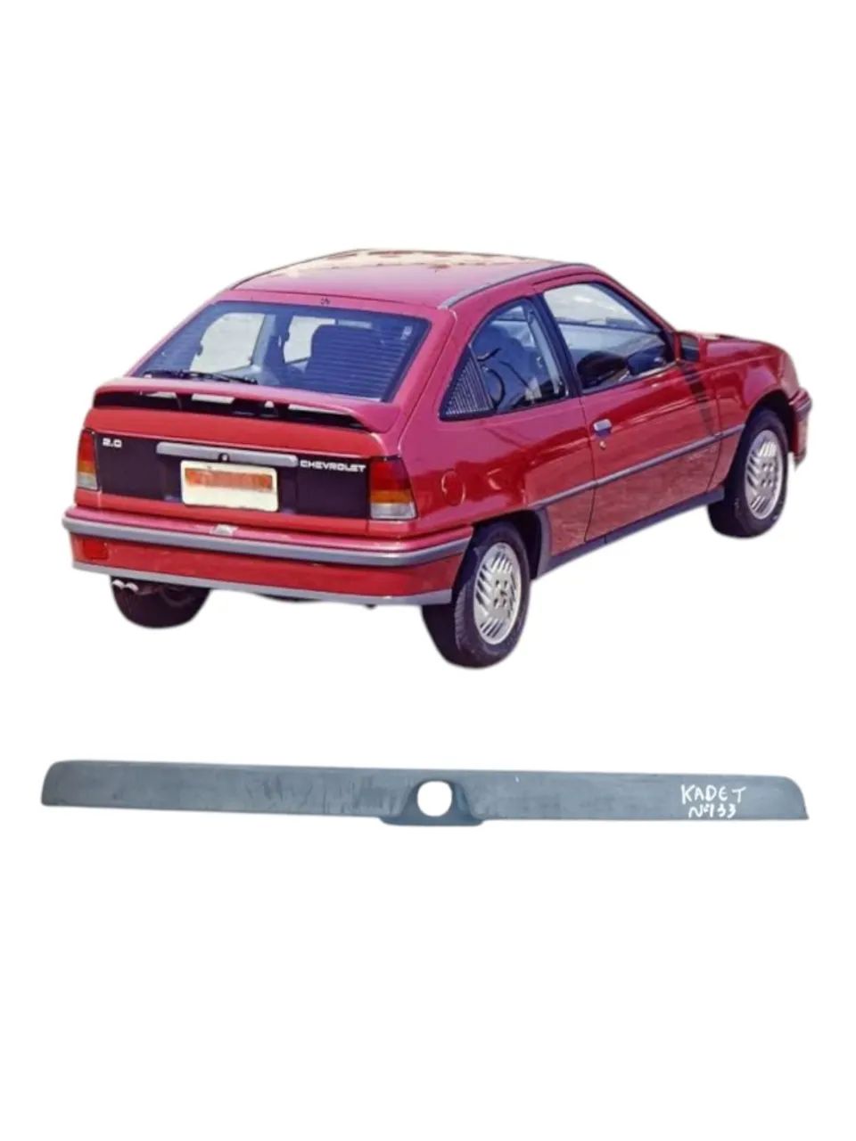 Moldura Tampa Traseira Kadett 1985 1996 S 34875 - Foto 5