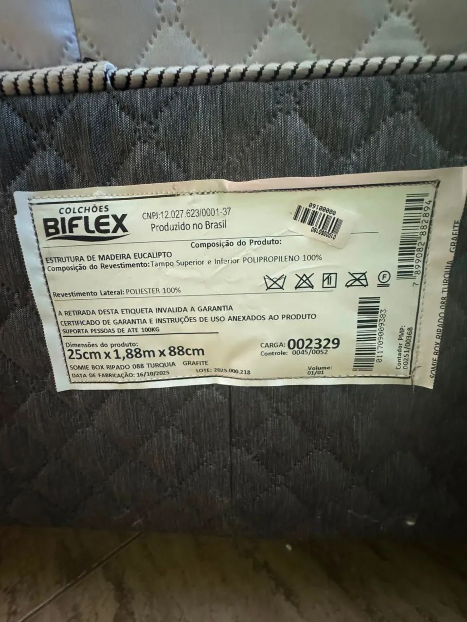 Cama de solteiro Biflex