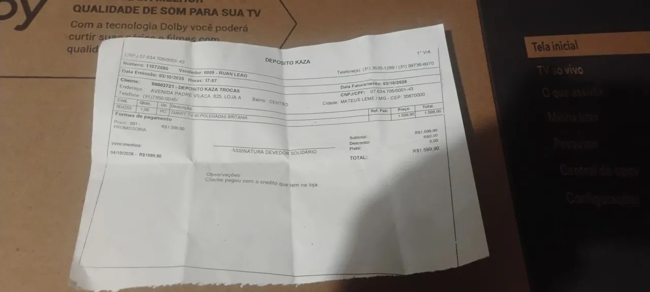 Tv Philco p40led  - Foto 3