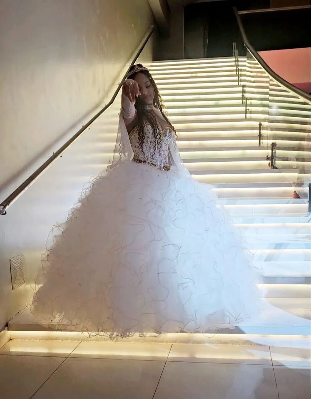 VESTIDO DEBULTANTE desapego - Foto 3