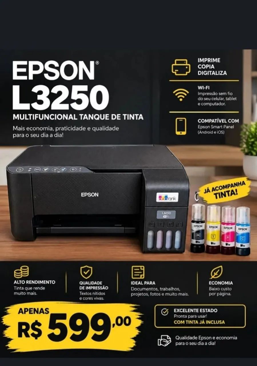 Epson EcoTank L3250 - Foto 4