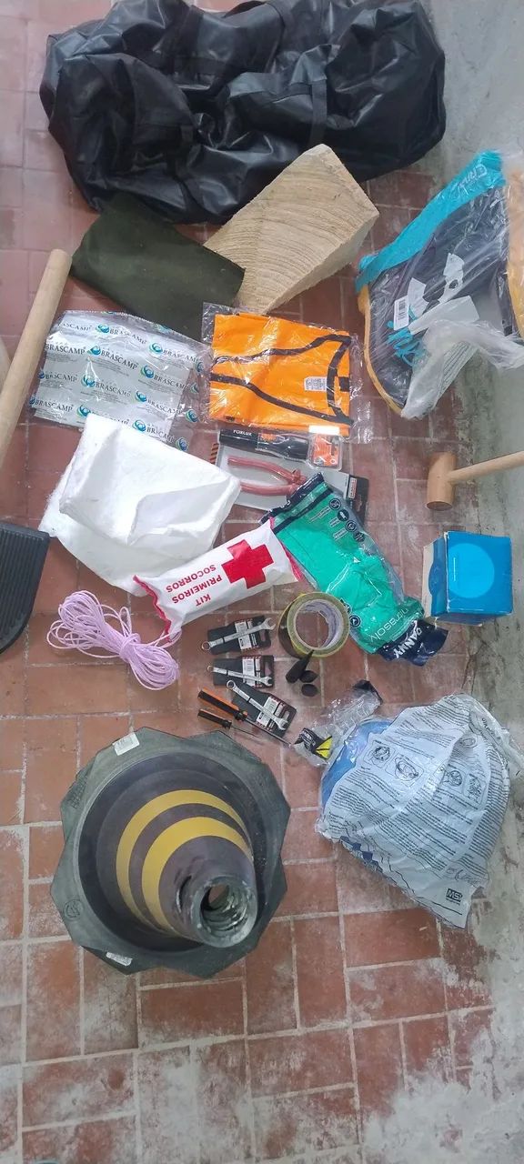 Kit mopp segurança de emergência 