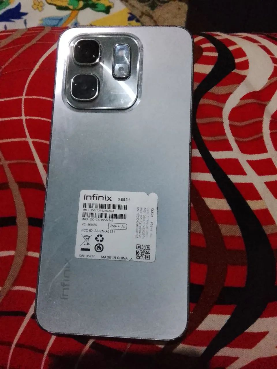 Troco Infinix hot 50i 256gb 8gb ram(4+4) - Foto 2