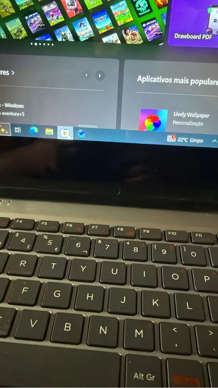 Vendo notebook 2 em 1 positivo 
