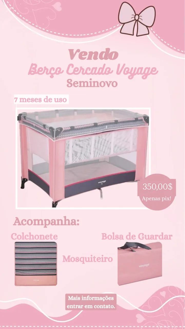 Berço Cercado Voyage