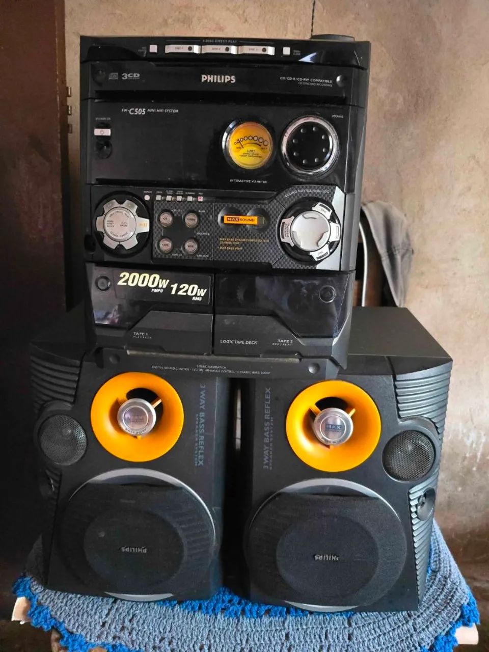 Mini System Philips FW-C505(leia a descrição)