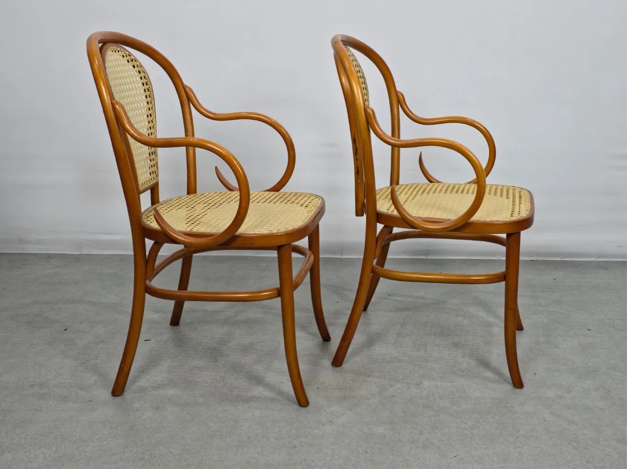 Par de cadeira com apoio de braço - michael thonet  - Foto 3