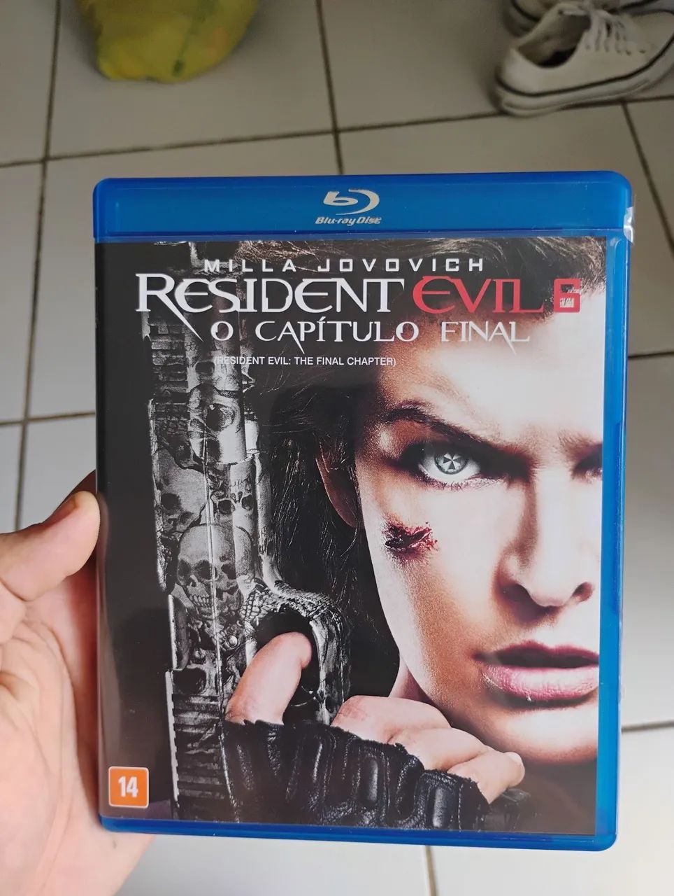 Blu-ray resident evil 6 o capítulo final