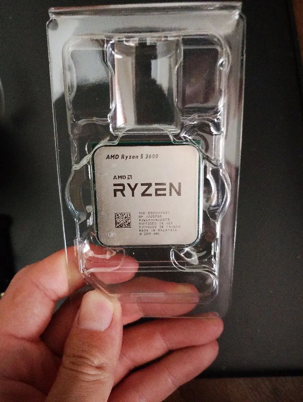 Processador AMD Ryzen 5 3600 + com Cooler Master Hyper T20 90mm