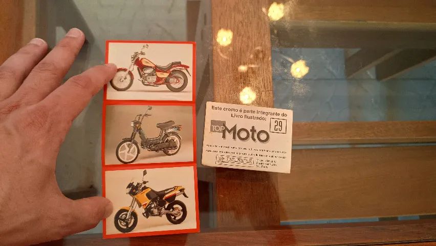 Figurinhas Top Moto 1997
