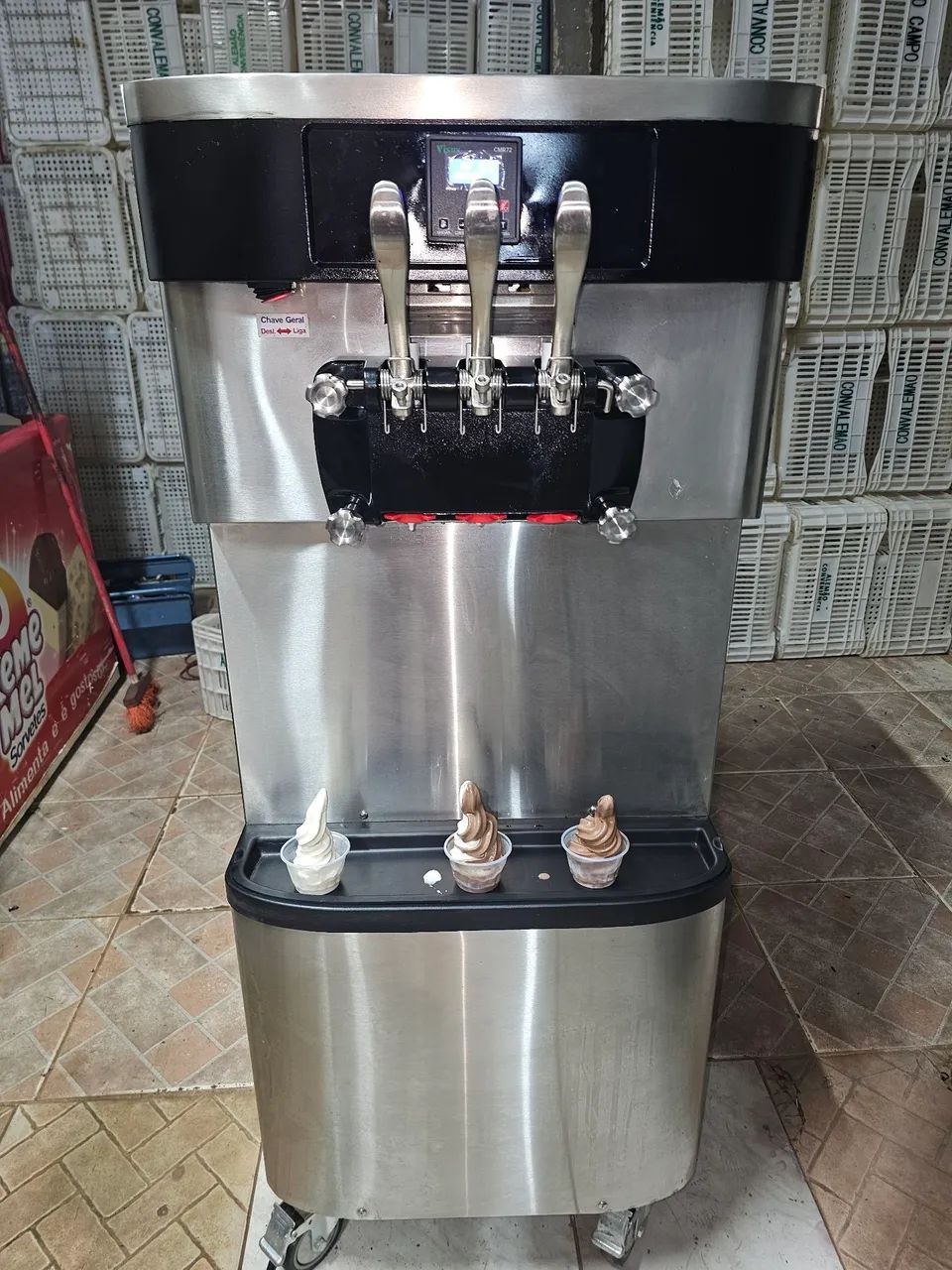 Máquina de sorvete Vuze 