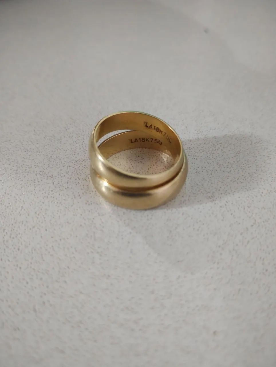 Par de Aliança ouro 18k