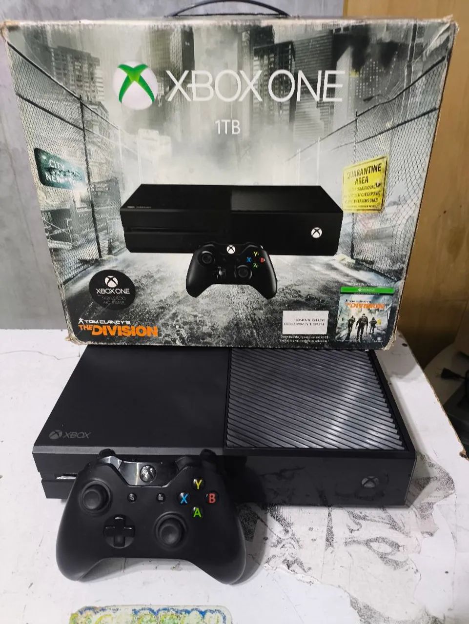 Xbox one FAT 1 tera EDIÇÃO The devision  - Foto 3