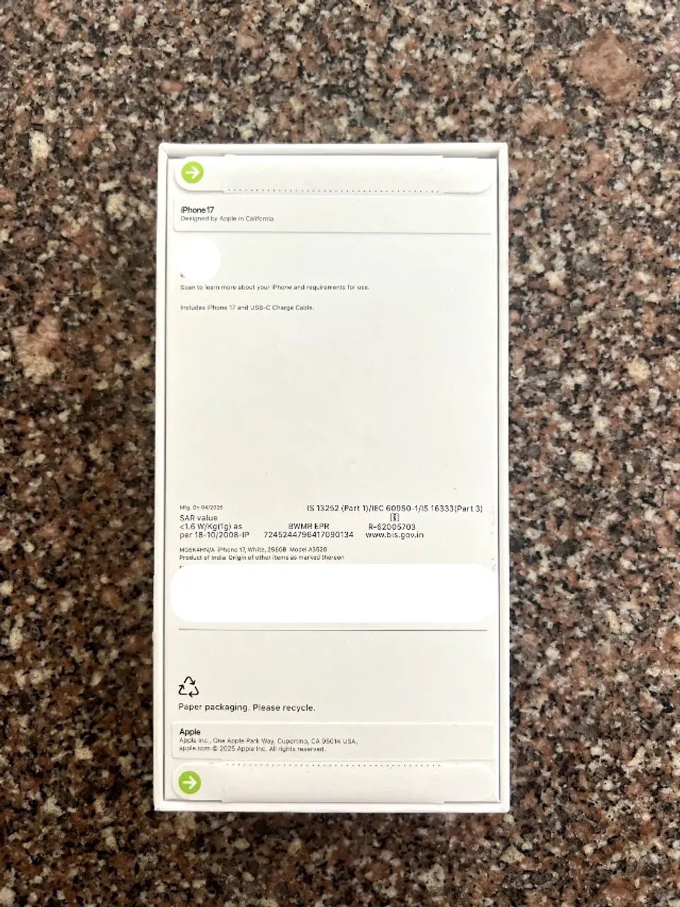 iPhone 17 branco 256GB novo (lacrado) - Foto 2