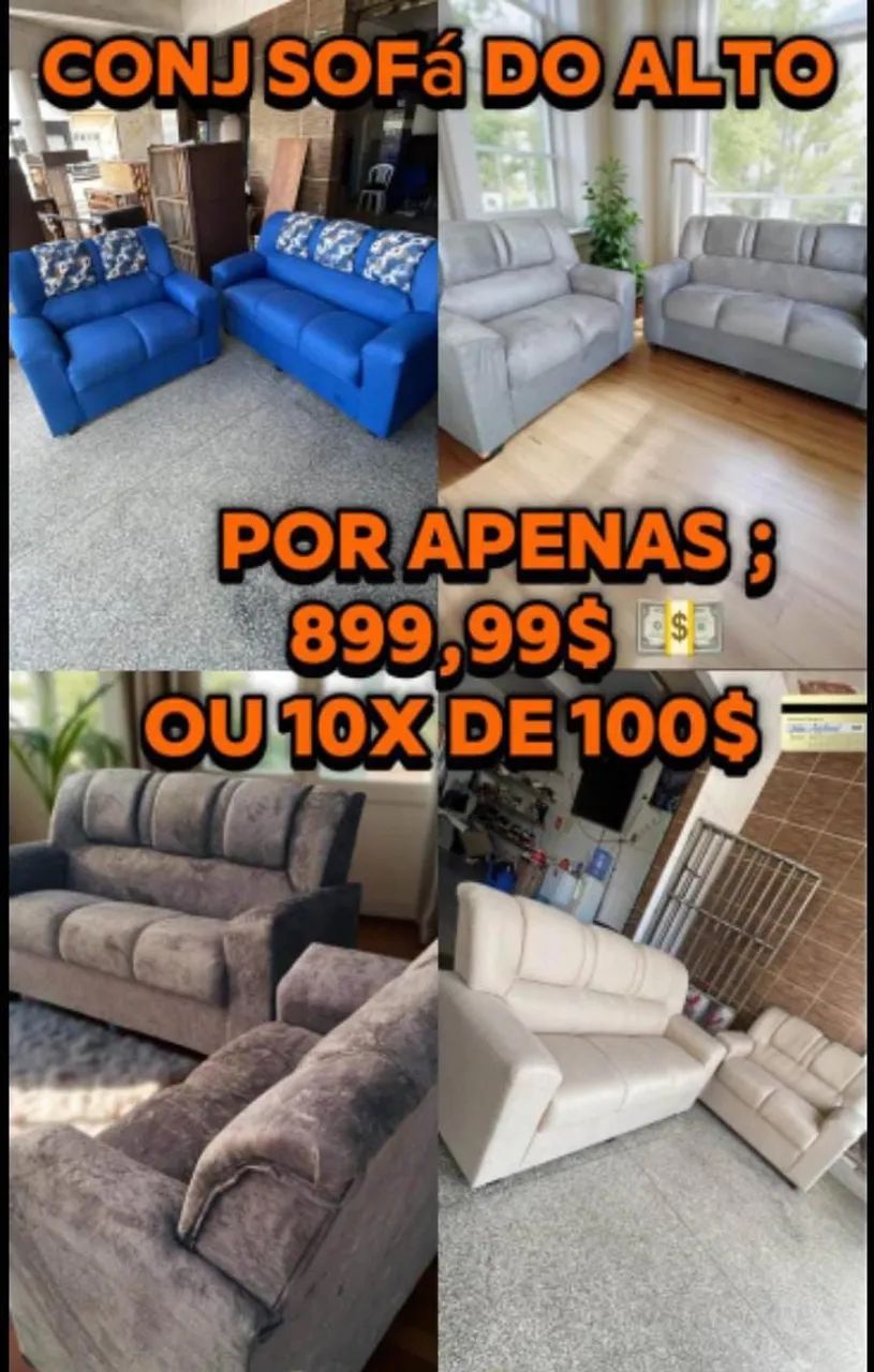 Sofá direto de fabrica 