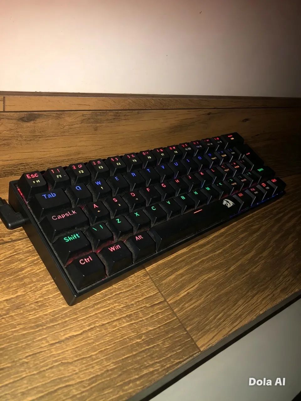 Vendo teclado redragon RGB zero  - Foto 5