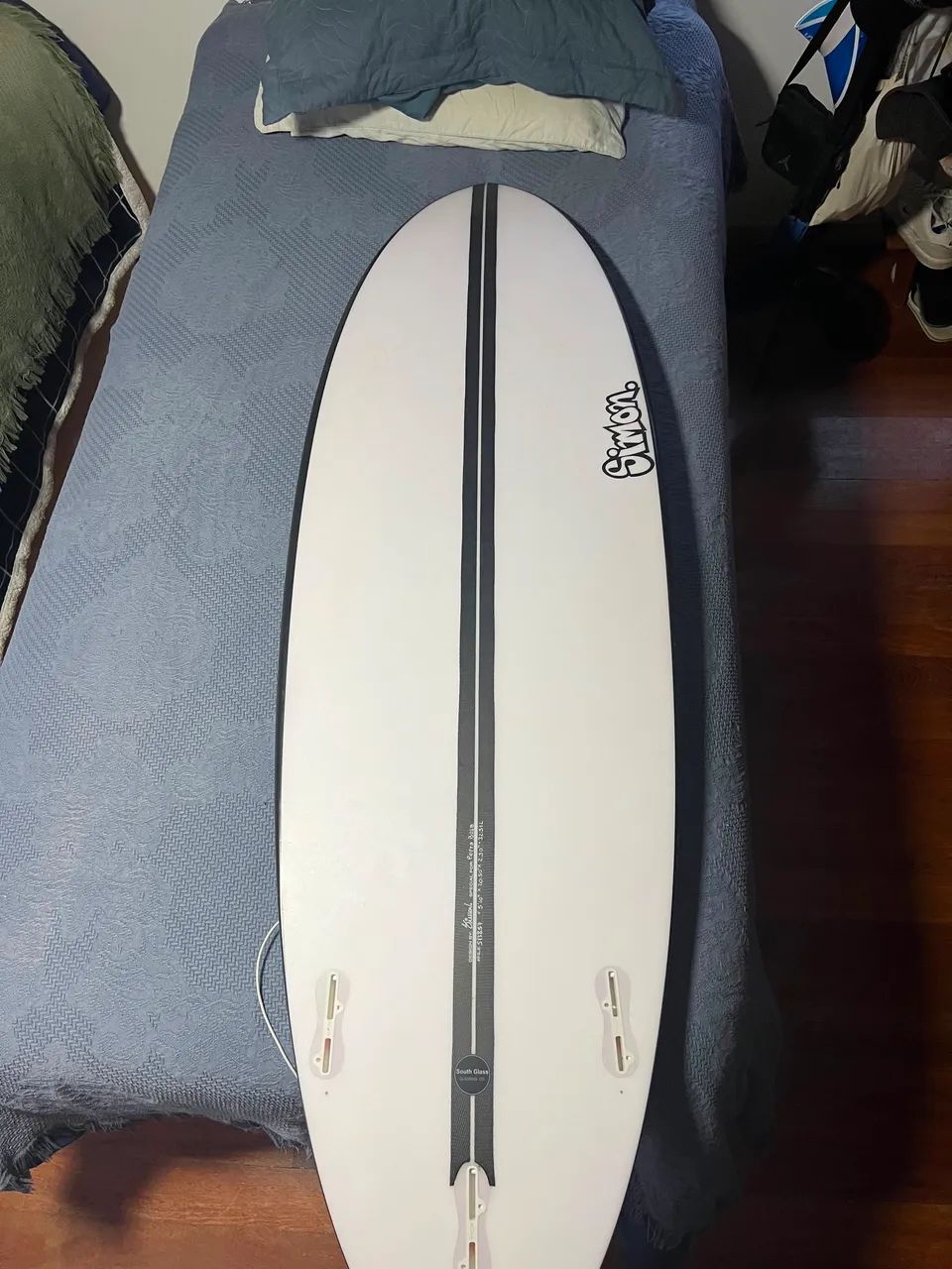Prancha Simon Surfboards usada poucas vezes